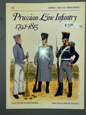 Osprey: Prussian Line Infantry 1792-1815