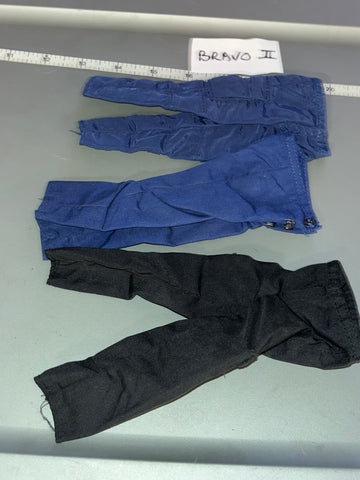 1/6 Scale Modern Era Pants Lot - Police Fire Fighter