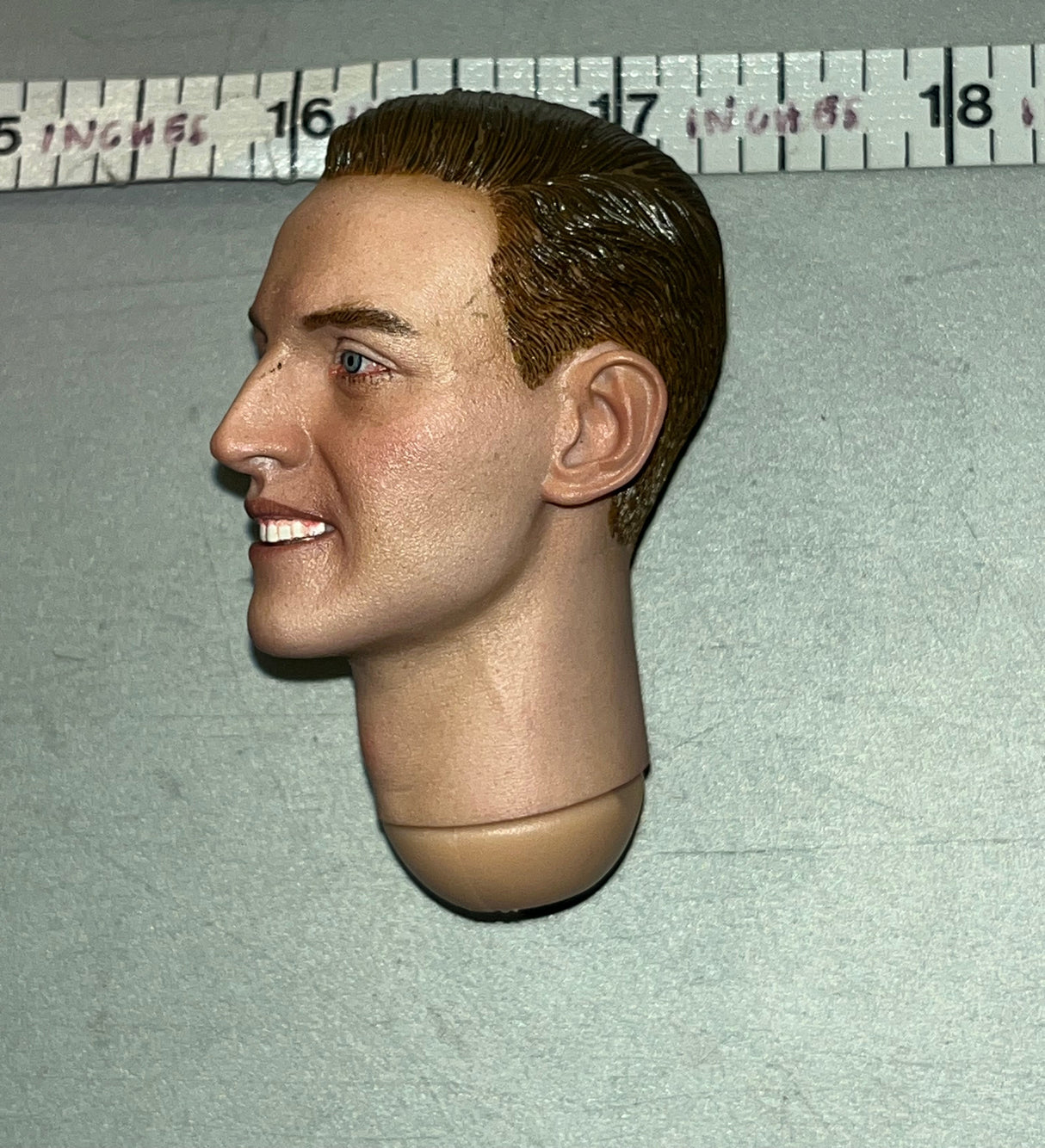 1/6 Scale DID WWII German Luftwaffe Pilot Erich Hartman Head Sculpt