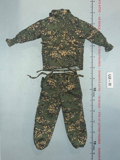 1/6 Scale Modern Russian Camouflage Uniform - Fsb Vympel—Beslan School Seige UJINDOU