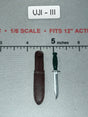 1/6 Scale Modern Era Fighting Knife with Sheath - Fsb Vympel—Beslan School Siege UJINDOU