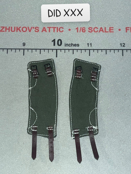 1/6 Scale WWII German Gaiters Pair - GD Infantry Mortarman – Bruno DID D80195