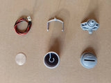 1/6 Scale WWII German Bosch Vehicle / Tank Headlight Set - w/ 12V LED - Unfinished Model Kit - Warprints