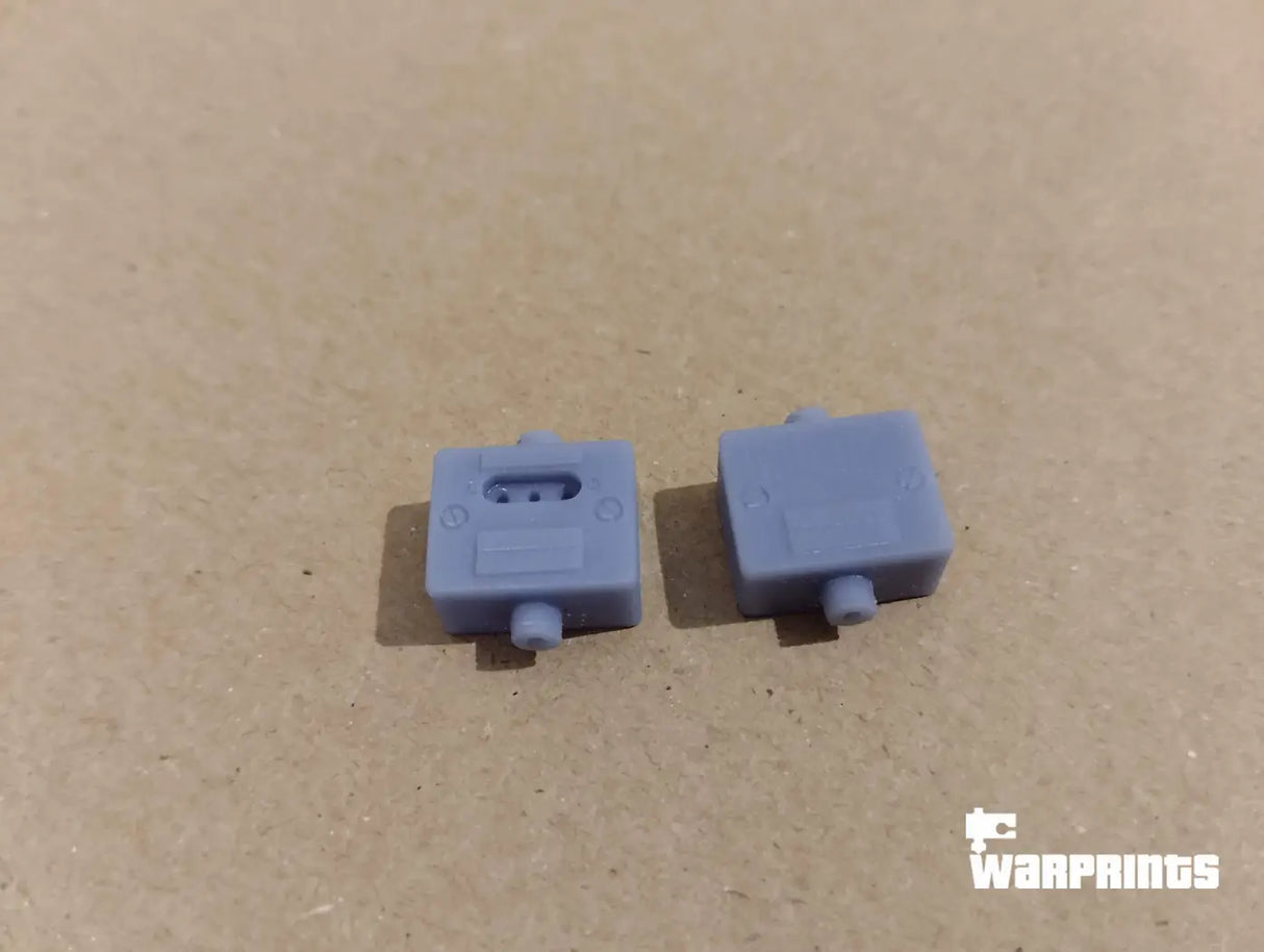 1/6 Scale WWII German SEUa and Junction Boxes - Unfinished Model Kit - Warprints
