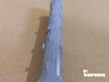 1/6 Scale WWII German Laufschützer 42 – MG42 barrel carrier and mount - Unfinished Model Kit - Warprints