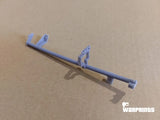 1/6 Scale WWII German MG-34 / MG-42 Machine Gun Transport Holder Set - Unfinished Model Kit - Warprints