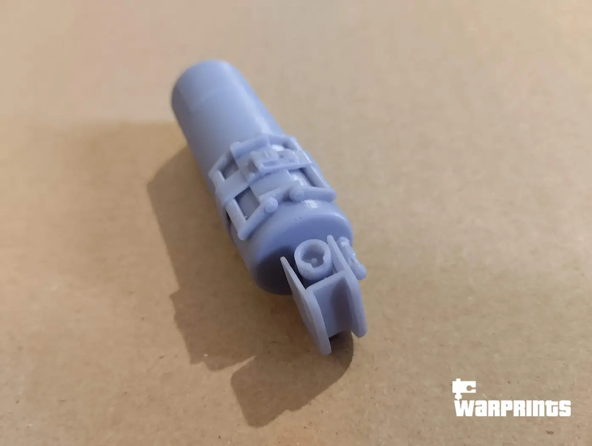 1/6 Scale WWII German Vehicle / Tank Tetra Fire Extinguisher - Unfinished Model Kit - Warprints