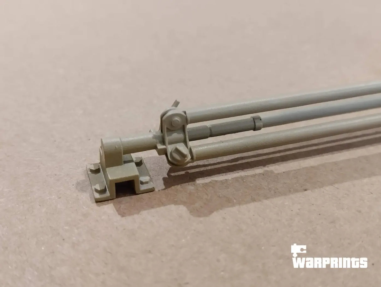 1/6 Scale WWII German Vehicle Stowed MG-42 Tripod - Unfinished Model Kit - Warprints