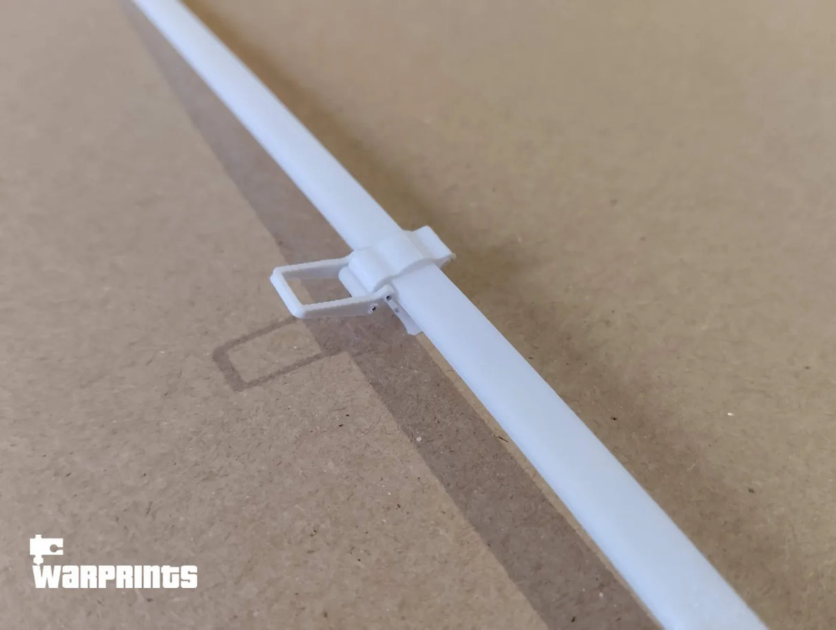 1/6 Scale WWII German Bows for the Canvas Cover for Sd.Kfz. 251 Halftrack - Unfinished Model Kit - Warprints