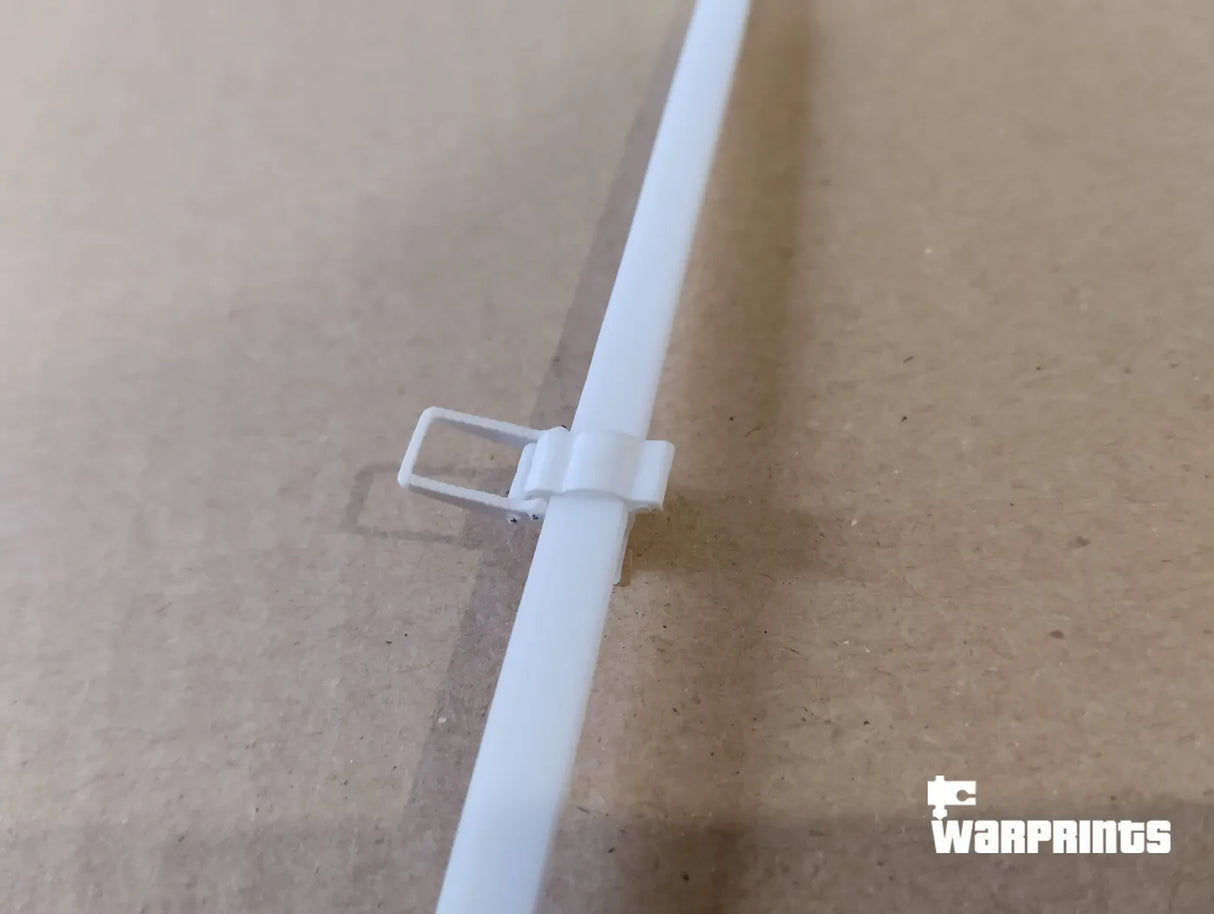 1/6 Scale WWII German Bows for the Canvas Cover for Sd.Kfz. 251 Halftrack - Unfinished Model Kit - Warprints