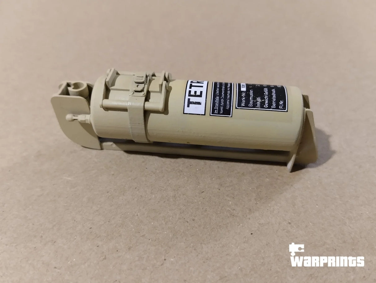 1/6 Scale WWII German Vehicle / Tank Tetra Fire Extinguisher - Unfinished Model Kit - Warprints