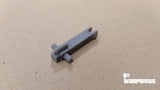 1/6 Scale WWII German Rear Machine Gun Mount - Unfinished Model Kit - Warprints