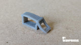 1/6 Scale WWII German Clamps for Tools – Type 1 – Set of 10 Clamps - Unfinished Model Kit - Warprints