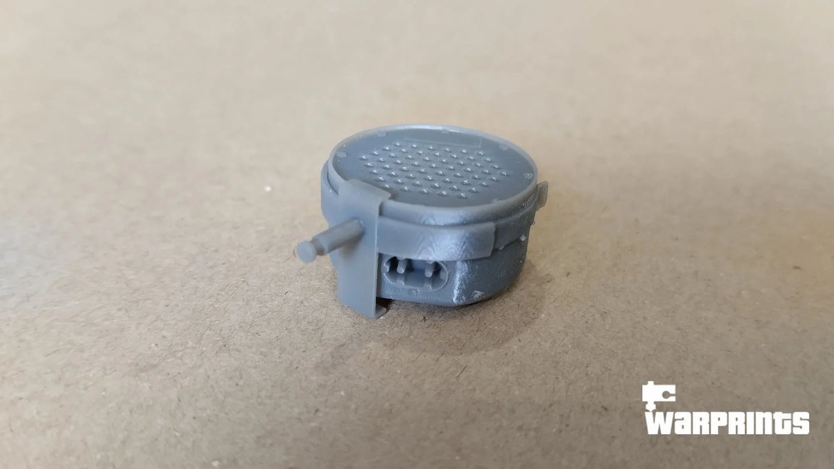 1/6 Scale WWII German L.S.Fu.a Speaker for Fusprech.f Transmitter - Unfinished Model Kit - Warprints