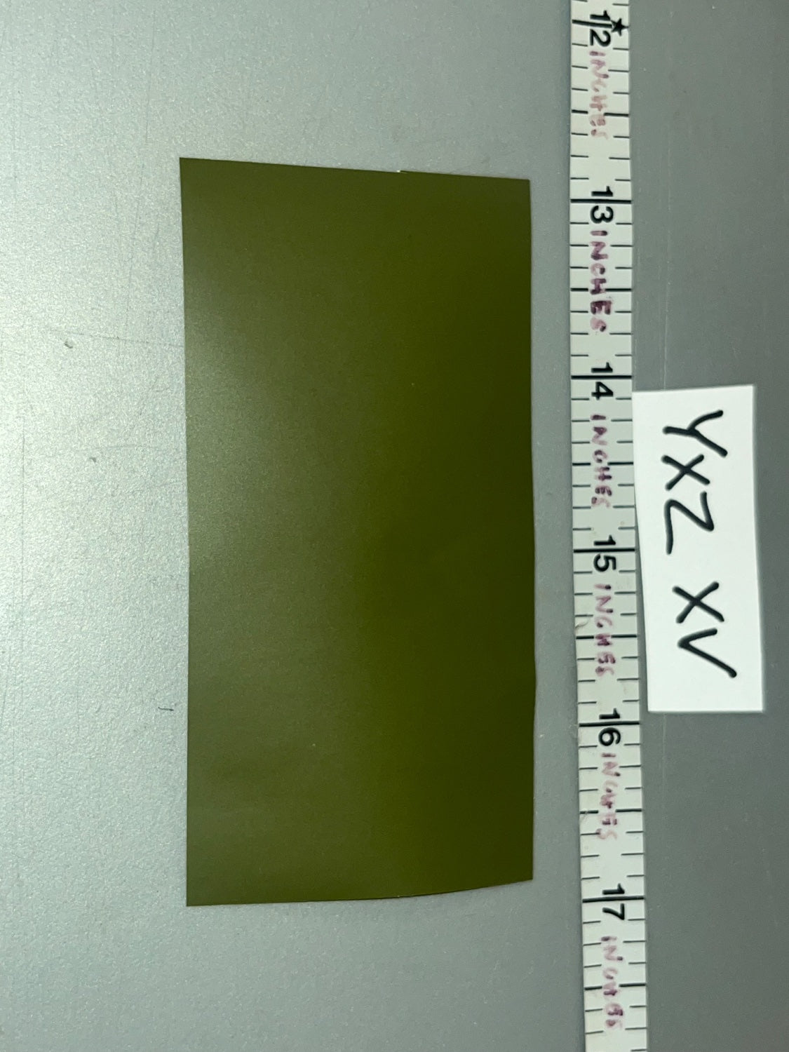 1/6 Scale Flat Green Panel Sheet - MACV SOG Recon Team Lead UD9058 Ujindou Yankee Zulu XV