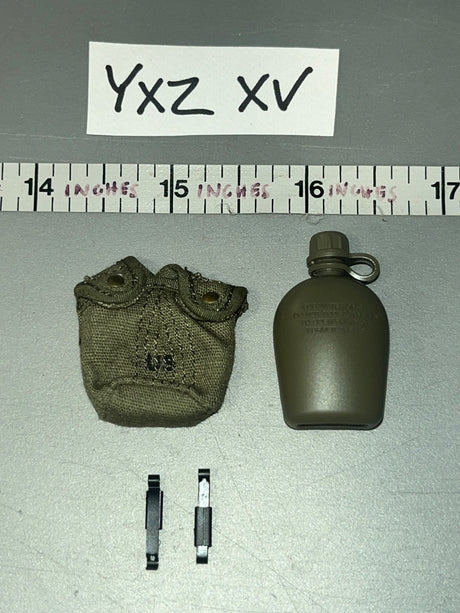 1/6 Scale M1956 Canteen with Cover and Clips - MACV SOG Recon Team Lead UD9058 Ujindou Yxz XV