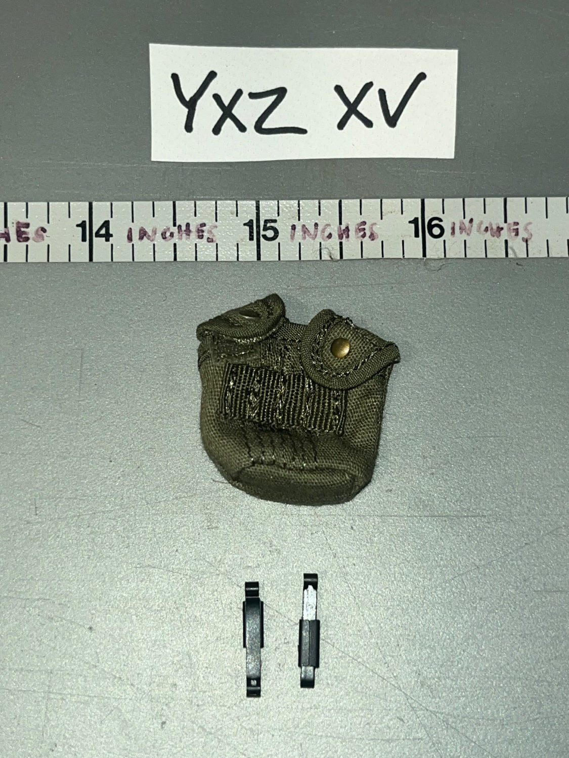 1/6 Scale Canteen Cover with Belt Clips - MACV SOG Recon Team Lead UD9058 Ujindou Yxz XV