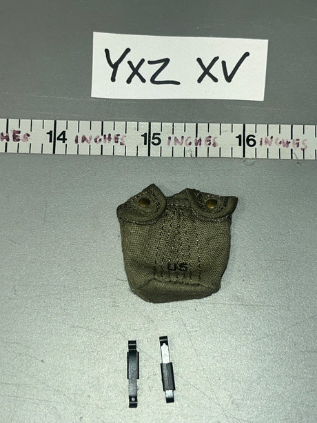1/6 Scale M1956 Canteen Cover with Belt Clips - MACV SOG Recon Team Lead UD9058 Ujindou Yxz XV