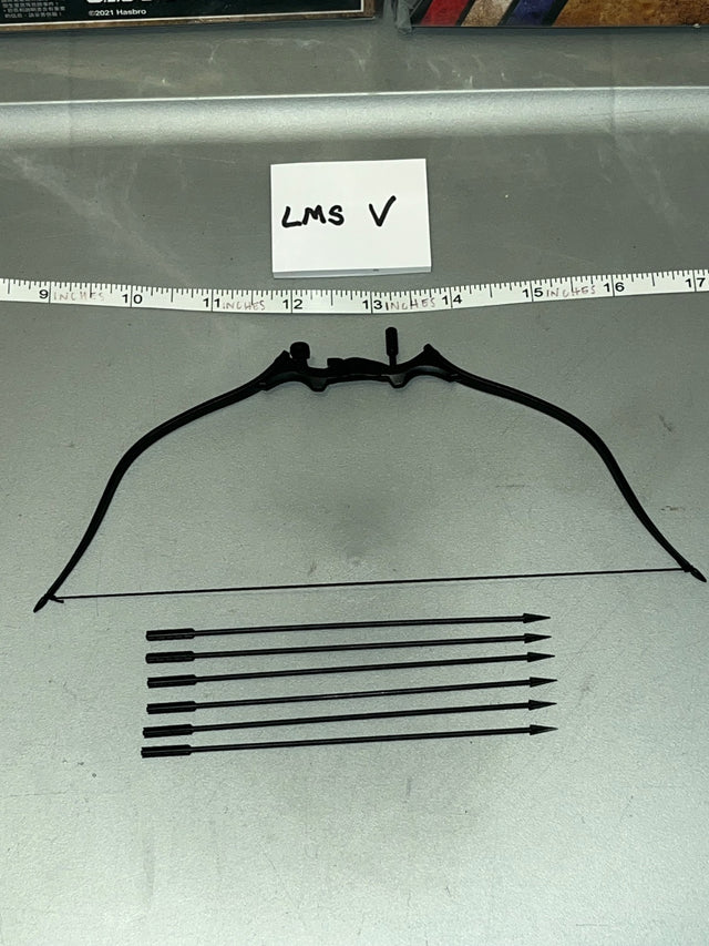 1/6 Scale Modern Era US Recurve Bow with Arrows Set - Storm Shadow GI Joe VS Cobra Threezero LMS V