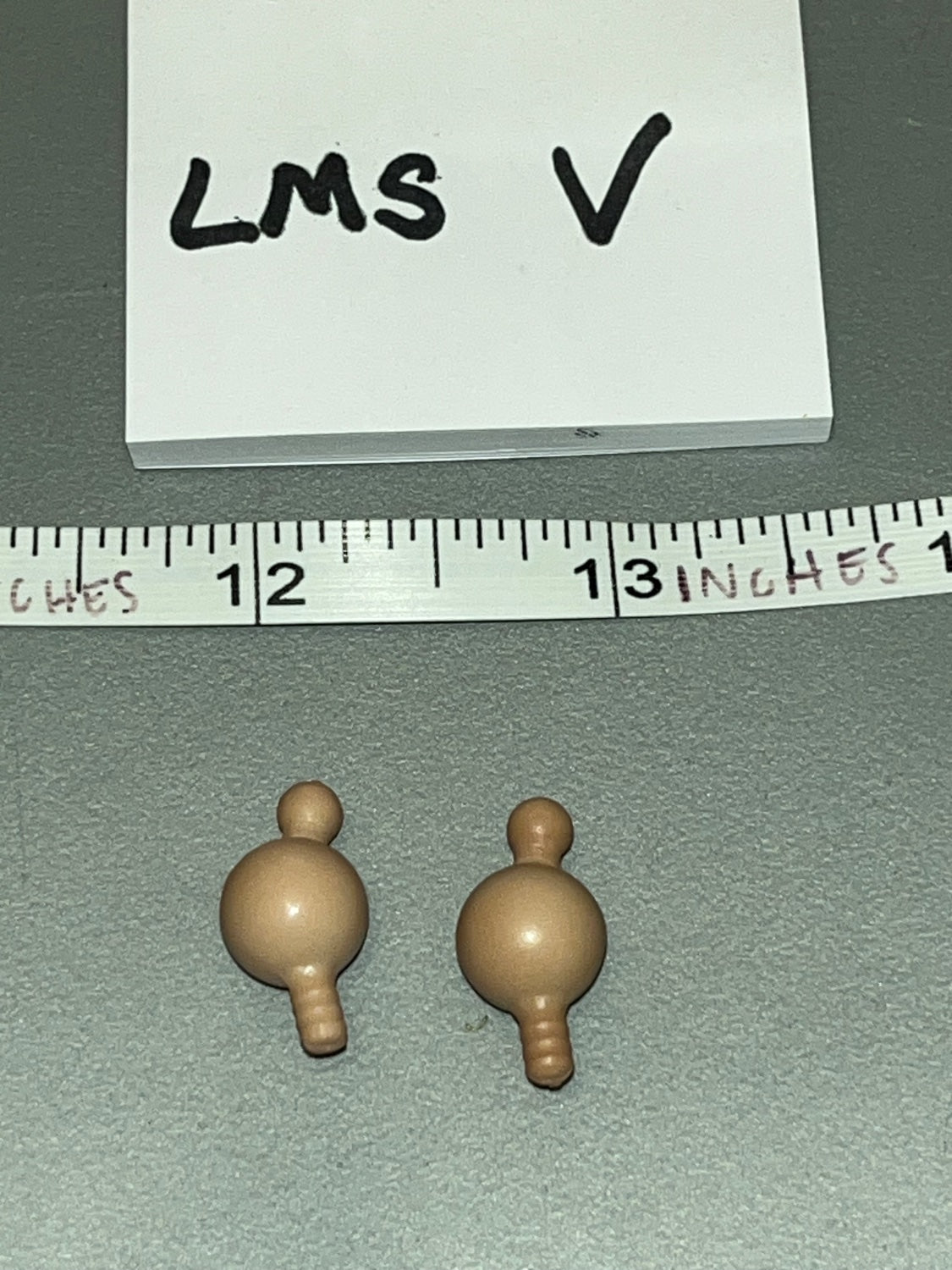 1/6 Scale Modern Era Ball Joint Neck Post Pair - Storm Shadow GI Joe VS Cobra Threezero LMS V
