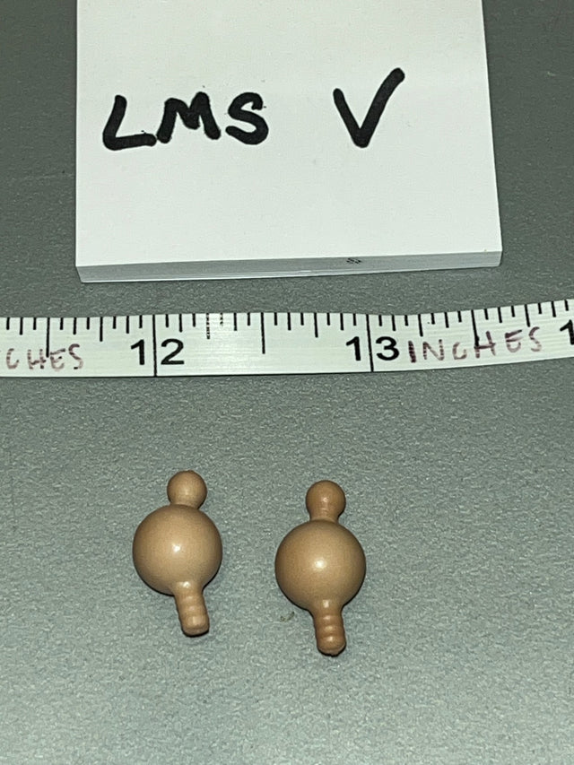 1/6 Scale Modern Era Ball Joint Neck Post Pair - Storm Shadow GI Joe VS Cobra Threezero LMS V