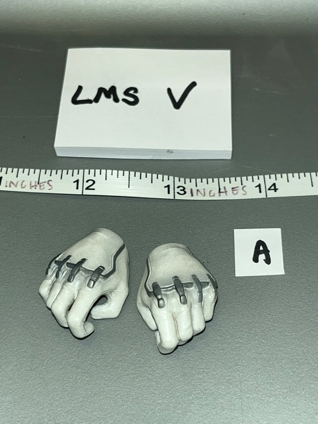 1/6 Scale Modern Era US Cyborg Open Hands Pair - Storm Shadow GI Joe VS Cobra Threezero LMS V