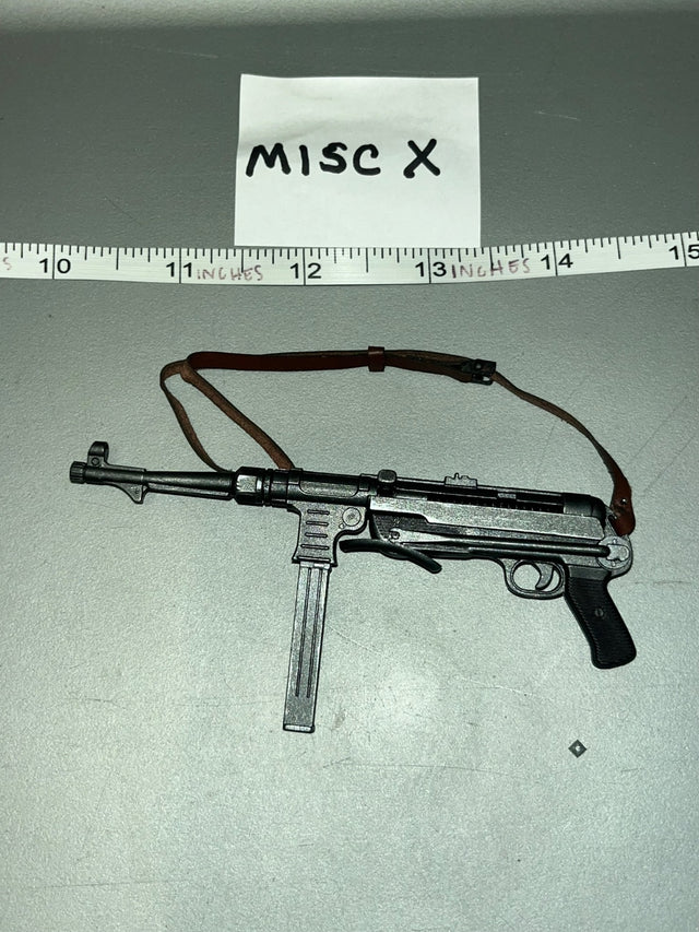 1/6 Scale WWII German MP40 Submachine Gun with Sling - UD9059 1/6 WWII Hermann Goring Division Tunisia 1943 Ujindou MISC X