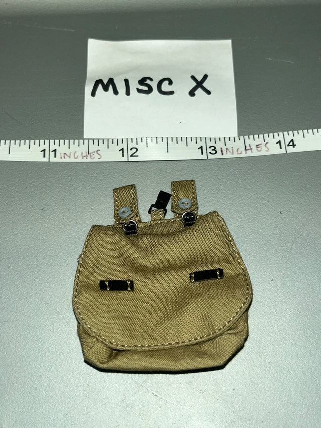 1/6 Scale WWII German Bread Bag - UD9059 1/6 WWII Hermann Goring Division Tunisia 1943 Ujindou MISC X