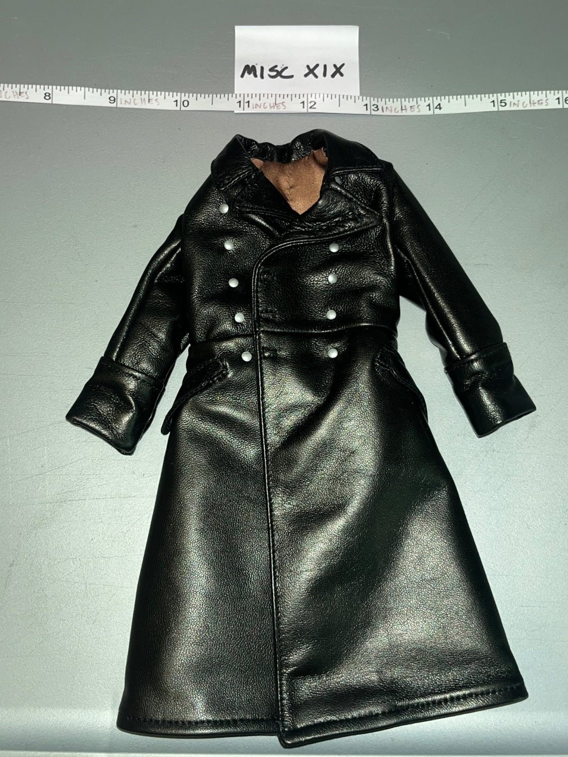 1/6 Scale WWII German Long Leather Trench Coat - Inglourious Bastards  Hans "Landa" Figure UD9053 UJINDOU MISC XIX