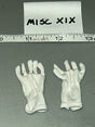 1/6 Scale Modern Era US White Dress Gloves Pair - Inglourious Bastards  Hans "Landa" Figure UD9053 UJINDOU MISC XIX