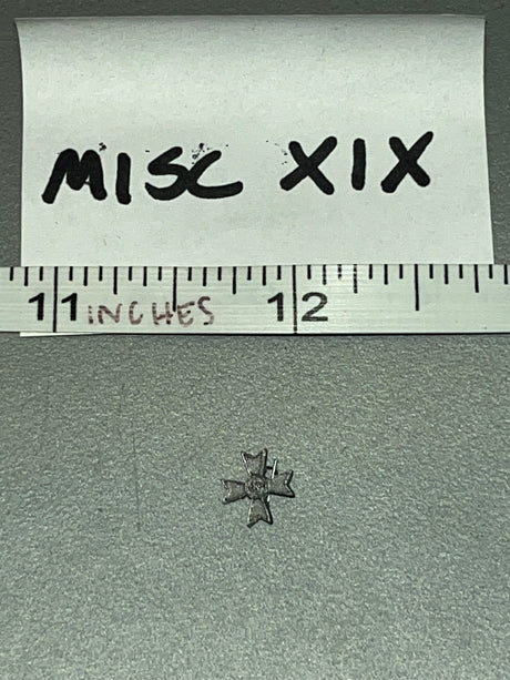 1/6 Scale WWII German Iron Cross Miniature Lapel Pin - Inglourious Bastards  Hans "Landa" Figure UD9053 UJINDOU MISC XIX