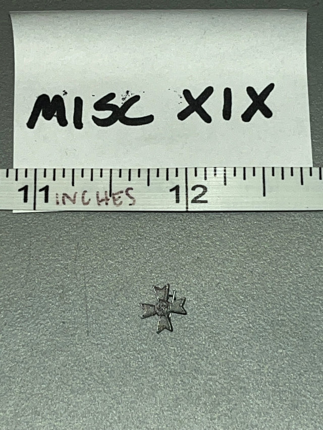 1/6 Scale WWII German Iron Cross Miniature Lapel Pin - Inglourious Bastards  Hans "Landa" Figure UD9053 UJINDOU MISC XIX