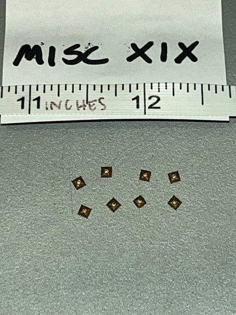 1/6 Scale WWII German Square Pyramid Studs Set - Inglourious Bastards  Hans "Landa" Figure UD9053 UJINDOU MISC XIX
