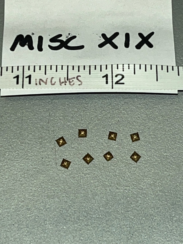 1/6 Scale WWII German Square Pyramid Studs Set - Inglourious Bastards  Hans "Landa" Figure UD9053 UJINDOU MISC XIX