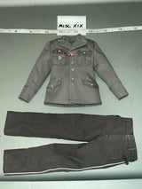 1/6 Scale WWII German Officer Uniform Tunic and Breeches Set - Inglourious Bastards  Hans "Landa" Figure UD9053 UJINDOU MISC XIX