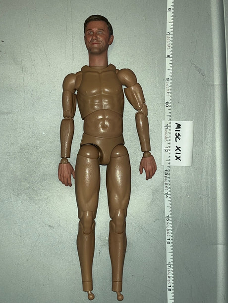 1/6 Scale Modern Era US Nude Male Figure Body with Head Sculpt - Inglourious Bastards  Hans "Landa" Figure UD9053 UJINDOU MISC XIX