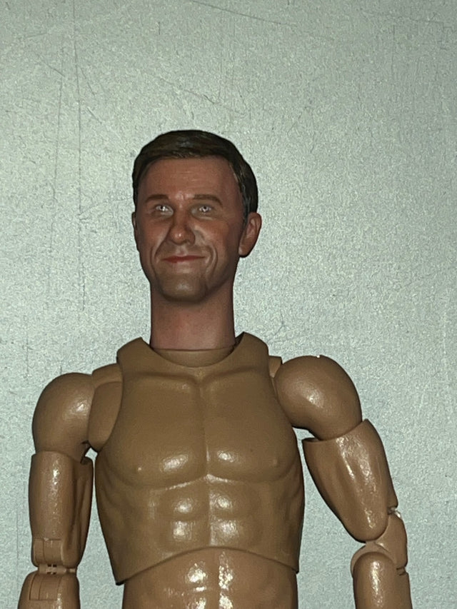 1/6 Scale Modern Era US Head Sculpt - Inglourious Bastards  Hans "Landa" Figure UD9053 UJINDOU