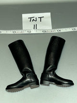 1/6 Scale WWII German Tall Riding Boots Pair - UD9057 The Iron Heel - Schutzpolizei (Warsaw 1944) Ujindou TNT 11