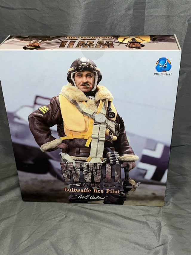 1/6 Scale DID WWII German Luftwaffe Ace Pilot Adolf Galland Figure Set - NIB