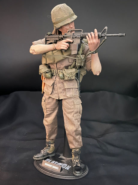 1/6 Scale Platoon Vietnam Era US Army Sergeant Barnes Action Figure - Platoon Sergeant Barnes