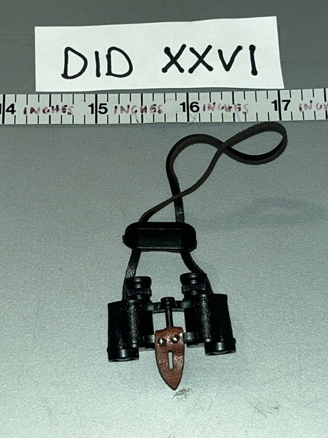 1/6 Scale WWII German Binoculars with Neck Strap - WWII German Polizei Division DID DID XXVI