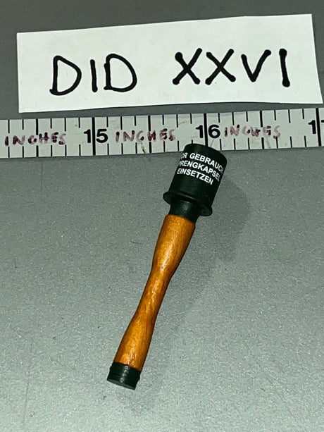 1/6 Scale WWII German Model 24 Stick Grenade - WWII German Polizei Division DID DID XXVI
