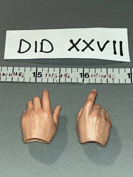 1/6 Scale Modern Era Trigger Finger Hands Pair - WWII German Polizei Division DID DID XXVII