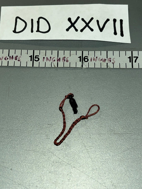 1/6 Scale Modern Era Whistle with Lanyard - WWII German Polizei Division DID DID XXVII