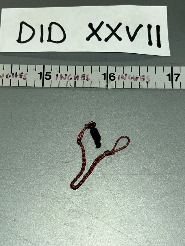 1/6 Scale Modern Era Whistle with Lanyard - WWII German Polizei Division DID DID XXVII