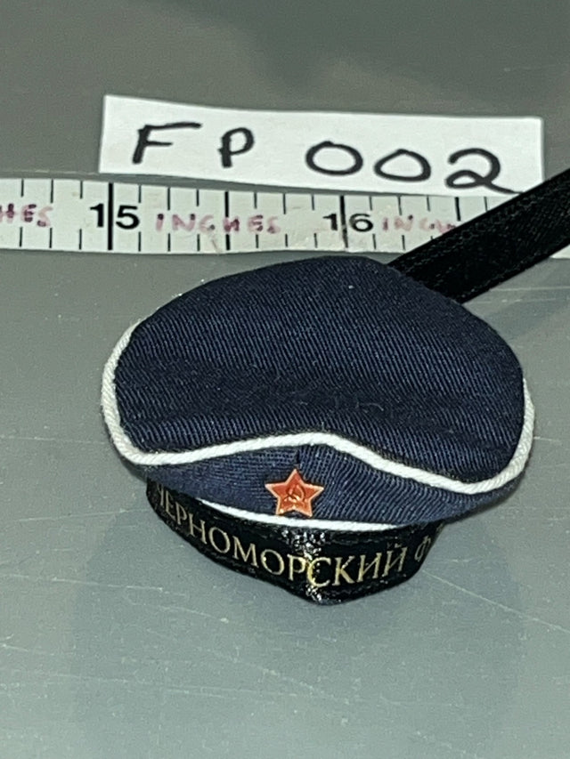 1/6 Scale WWII Russian Black Sea Fleet Sailor Cap (Besashka) - WWII Russian Soviet Naval Infantry - FP021 Facepool FP 002