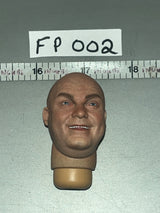 1/6 Scale Modern Era US Bald Smiling Male Head Sculpt - WWII Russian Soviet Naval Infantry - FP021 Facepool FP 002