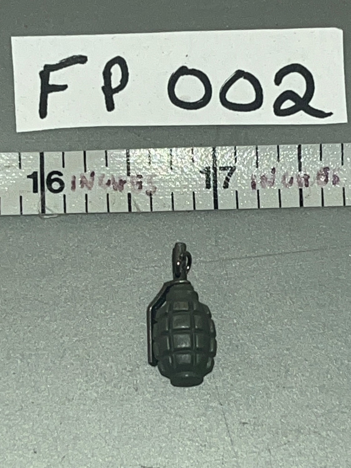 1/6 Scale WWII US Fragmentation Grenade Charm Pendant - WWII Russian Soviet Naval Infantry - FP021 Facepool FP 002