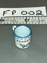 1/6 Scale Korean War Chinese Chinese Enamel Mug - Korean War Chinese Infantryman - Crossing the Yalu FP022 Facepool