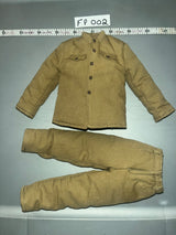1/6 Scale WWII German Uniform Shirt and Trousers Set - Korean War Chinese Infantryman - Crossing the Yalu FP022 Facepool